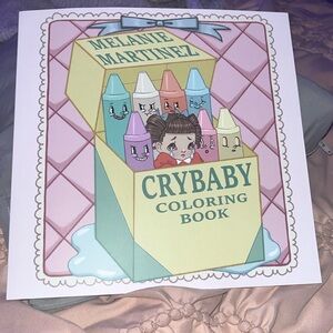 Melanie Martinez cry baby coloring book